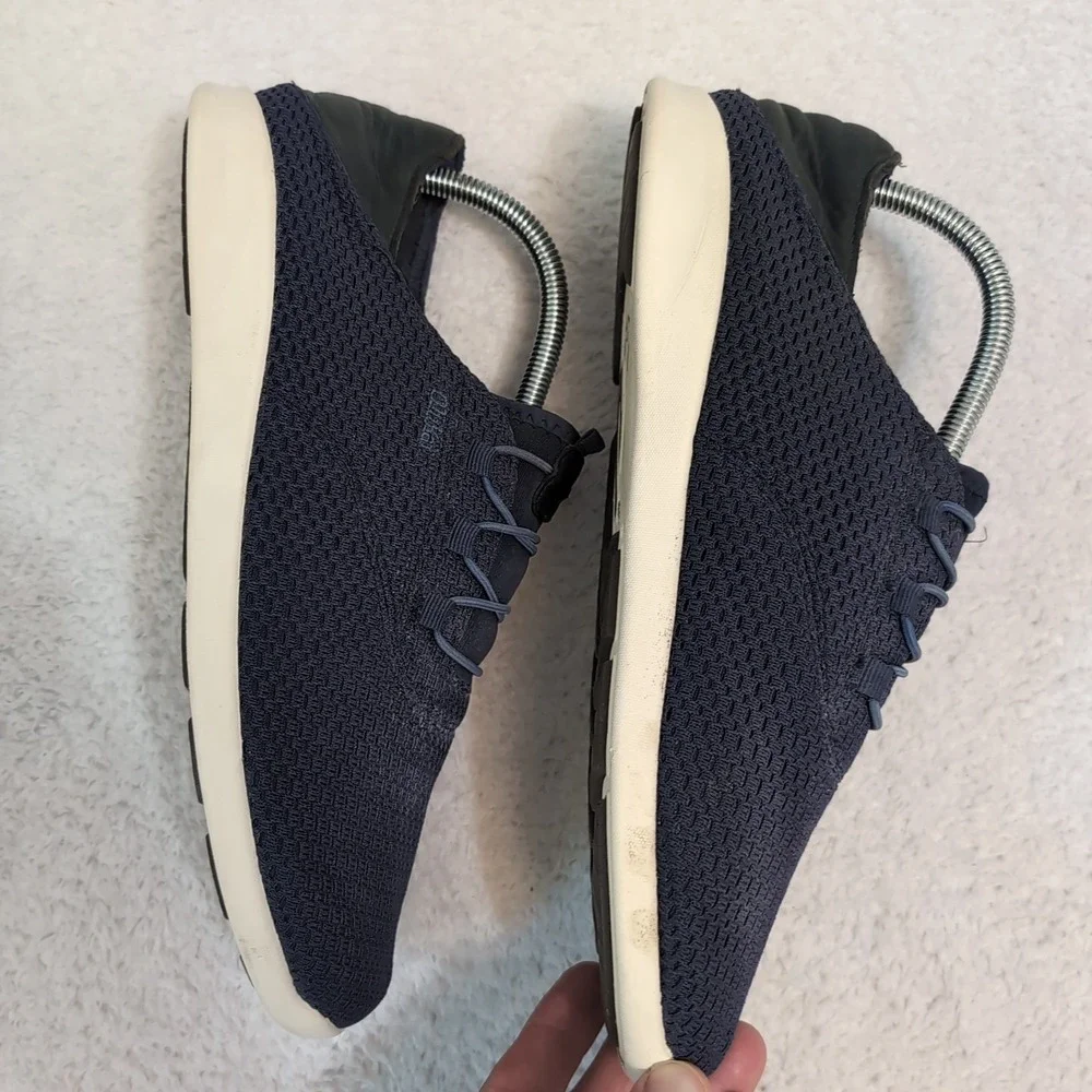Olukai Alapa Li‎ Dede Shoes Mens Size 9 Slip On Sneakers Navy Blue No Tie Laces